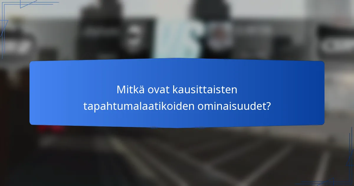 Mitkä ovat kausittaisten tapahtumalaatikoiden ominaisuudet?